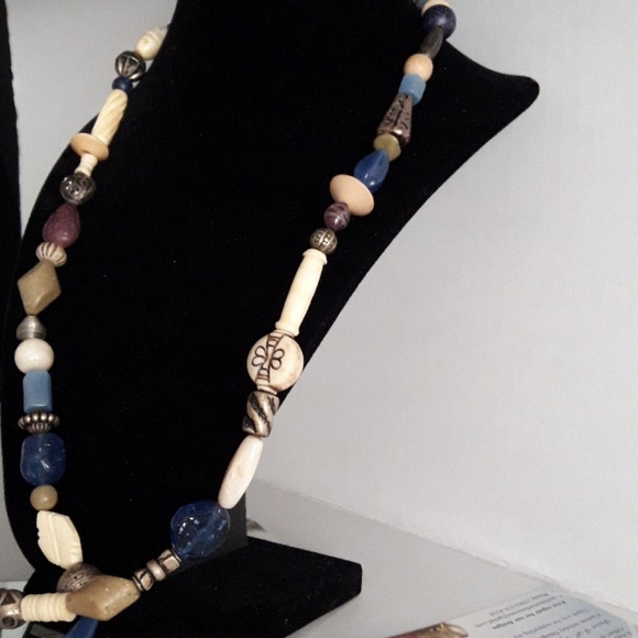 👑Vintage😲Native American Necklace - Picture 7 of 8